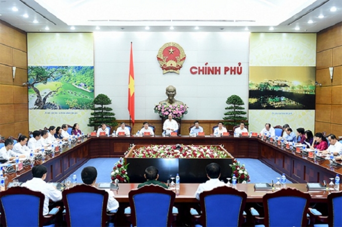 Thủ tướng Nguyễn Xu&acirc;n Ph&uacute;c v&agrave; c&aacute;c Ph&oacute; Thủ tướng Vương Đ&igrave;nh Huệ, Phạm B&igrave;nh Minh, Vũ Đức Đam đ&atilde; c&oacute; buổi l&agrave;m việc với Đo&agrave;n Chủ tịch Tổng Li&ecirc;n đo&agrave;n Lao động Việt Nam.