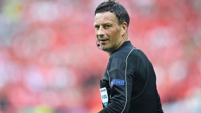 Trọng t&agrave;i&nbsp;Mark Clattenburg được chỉ đinh bắt ch&iacute;nh trận chung kết.