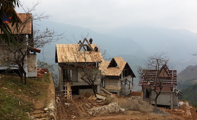Sapa Jade Hill l&agrave; một trong số &iacute;t c&aacute;c dự &aacute;n ở Sapa c&oacute; tiến độ x&acirc;y dựng đạt y&ecirc;u cầu.