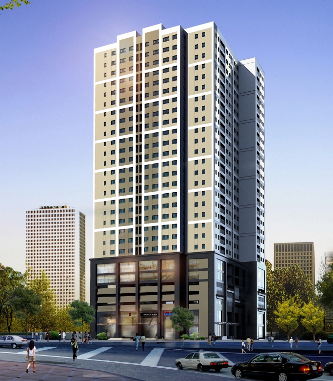 Phối cảnh dự &aacute;n Eco Green Tower (số 1 Gi&aacute;p Nhị, Thịnh Liệt, Ho&agrave;ng Mai, H&agrave; Nội) - Hotline: 0974040676