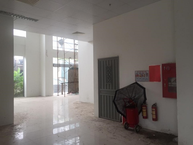 Trang thiết bị b&ecirc;n trong to&agrave; nh&agrave; đ&atilde; ho&agrave;n thiện 80%.