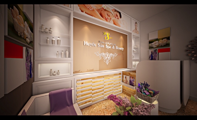 H&igrave;nh ảnh tại Huyền S&acirc;m Spa and Beauty.