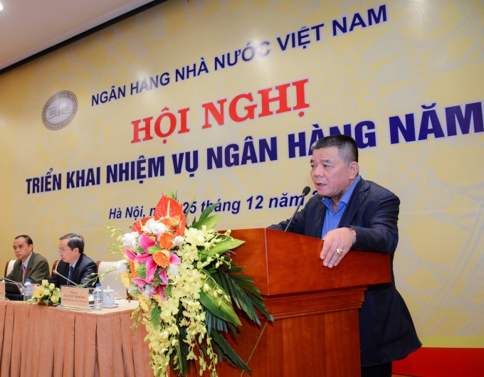 Chủ tịch HĐQT BIDV Trần Bắc H&agrave; ph&aacute;t biểu &yacute; kiến tại Hội nghị Triển khai nhiệm vụ ng&acirc;n h&agrave;ng năm 2016. Tại Hội nghị n&agrave;y, &ocirc;ng H&agrave; đ&atilde; đề cập nhiều giải ph&aacute;p để đẩy mạnh c&ocirc;ng t&aacute;c cải c&aacute;ch h&agrave;nh ch&iacute;nh của ng&agrave;nh Ng&acirc;n h&agrave;ng.