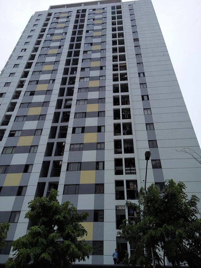 T&ograve;a nh&agrave; nơi xảy ra sự việc.