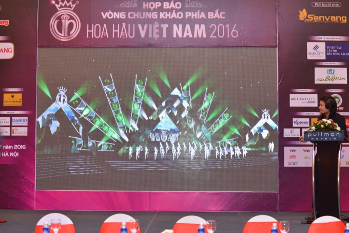 S&acirc;n khấu&nbsp;&nbsp;ngo&agrave;i trời của đ&ecirc;m Chung khảo ph&iacute;a Bắc HHVN.