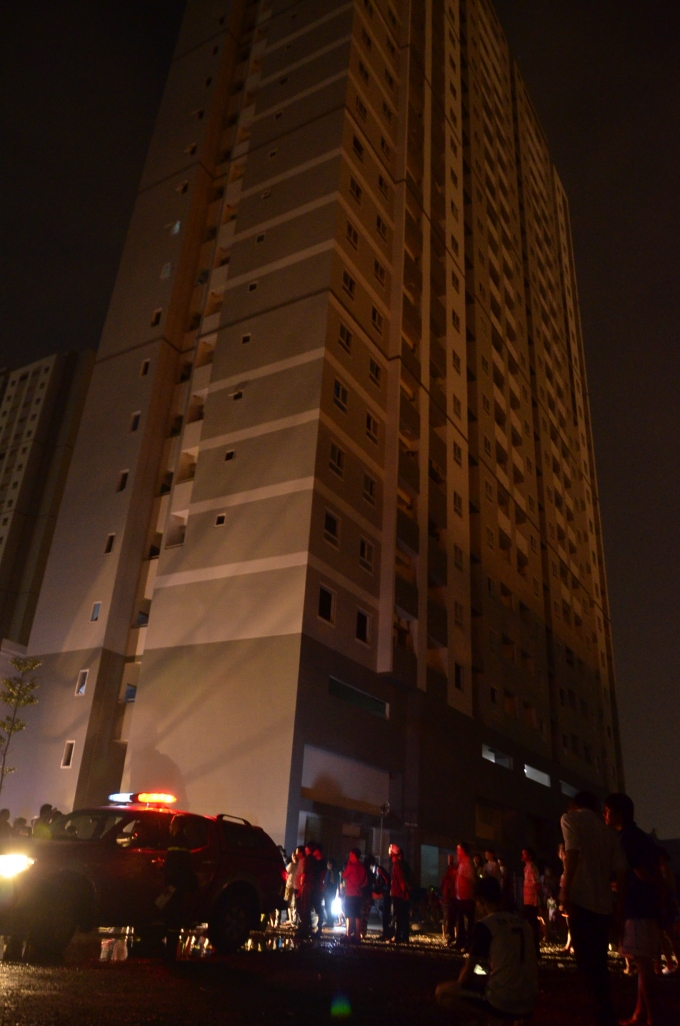 Chung cư nơi xảy ra vụ ch&aacute;y