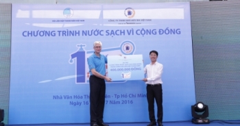 TP HCM: Tài trợ 400 triệu đồng xây thêm các công trình nước sạch vì cộng đồng