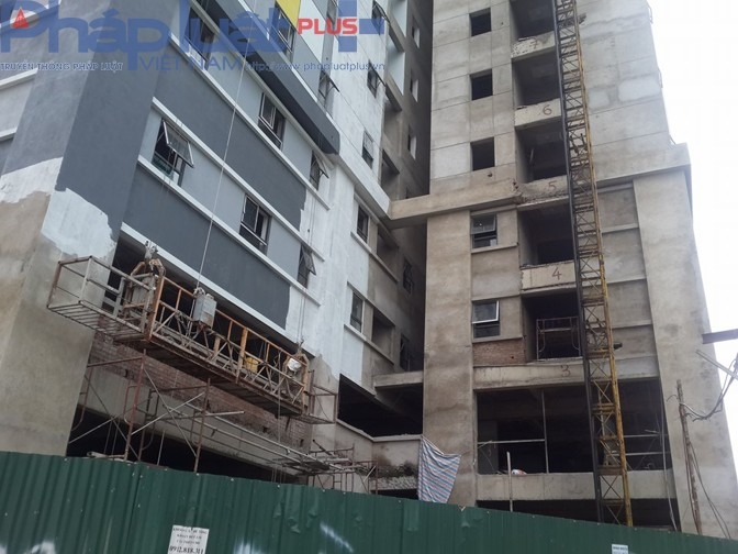 Cận cảnh c&aacute;c hạng mục đang thi c&ocirc;ng.