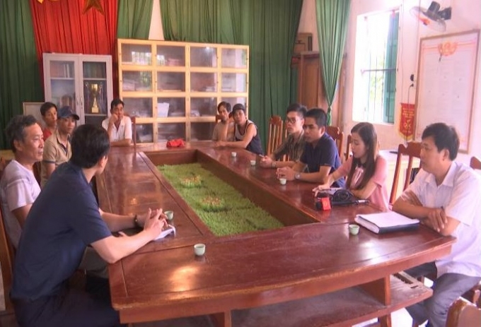 Buổi l&agrave;m việc giữa c&aacute;c b&ecirc;n tại hội trường UBND x&atilde; Thụy Trường (huyện Th&aacute;i Thụy, tỉnh Th&aacute;i B&igrave;nh) về kết quả c&ocirc;ng t&aacute;c&nbsp;xử l&yacute;, thu dỡ diện t&iacute;ch bị lấn chiếm tr&aacute;i ph&eacute;p tr&ecirc;n biển thuộc địa phận x&atilde; Thụy Trường.