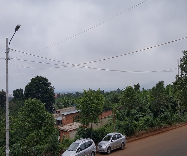 Một phần khu đất dự &aacute;n nh&igrave;n từ tr&ecirc;n cao