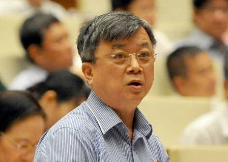 Đại biểu Trương Trọng Nghĩa cho rằng, phần trả lời của &ocirc;ng V&otilde; Kim Cự - nguy&ecirc;n B&iacute; thư tỉnh H&agrave; Tĩnh về dự &aacute;n Formosa l&agrave; chưa thoả đ&aacute;ng.&nbsp;Ảnh:&nbsp;Giang Huy