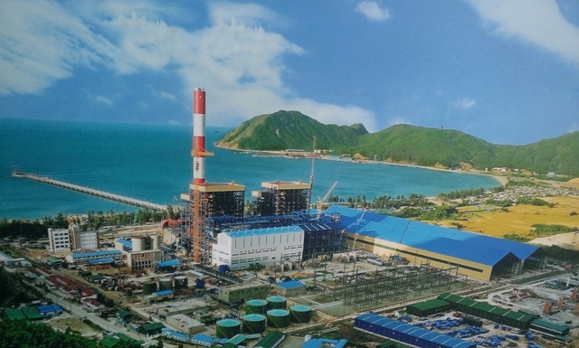 Một phần dự &aacute;n Formosa tại Khu kinh tế Vũng &Aacute;ng