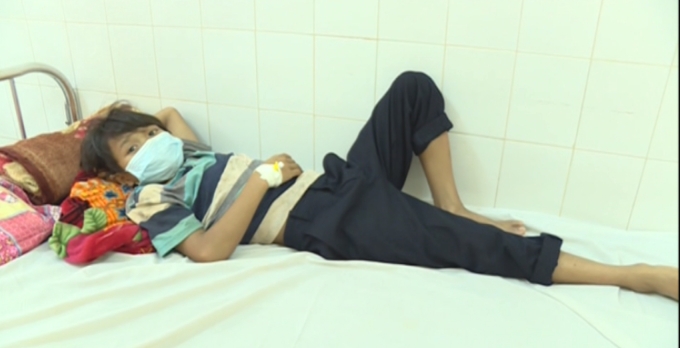 Một trườn hợp bệnh nh&acirc;n đang điều trị.