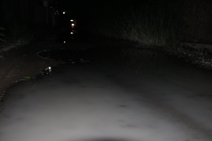 Những vũng nước nhiều nước hơn về ban đ&ecirc;m.