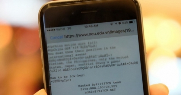 Sau hệ thống của Vietnam Airlines, 1937CN tấn công website Đại học Kinh tế Quốc dân