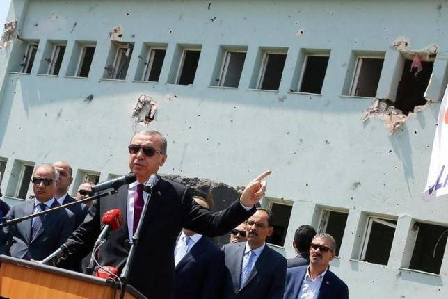 Tổng thống Thổ Nhĩ Kỳ Tayyip Erdogan. (Ảnh: Reuters)