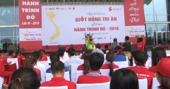 "GIỌT HỒNG TRI ÂN" & Hội quân Hành Trình Đỏ 2016