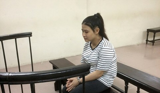 Bị c&aacute;o Trần Thị Nam tại phi&ecirc;n ph&uacute;c thẩm.