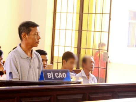 Bị c&aacute;o Nguyễn Ph&uacute;c tại t&ograve;a.