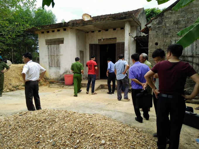 Ng&ocirc;i nh&agrave; của c&ocirc; Ch nơi xảy ra vụ &aacute;n (ảnh Đức Biểu).