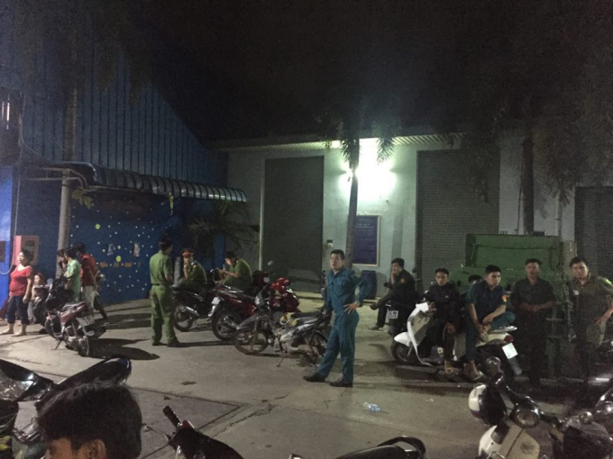Hiện trường vụ việc tối ng&agrave;y 2/7.
