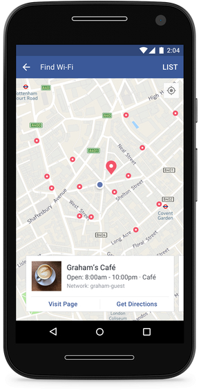 Facebook ra t&iacute;nh năng t&igrave;m Wi-Fi miễn ph&iacute; tr&ecirc;n to&agrave;n thế giới