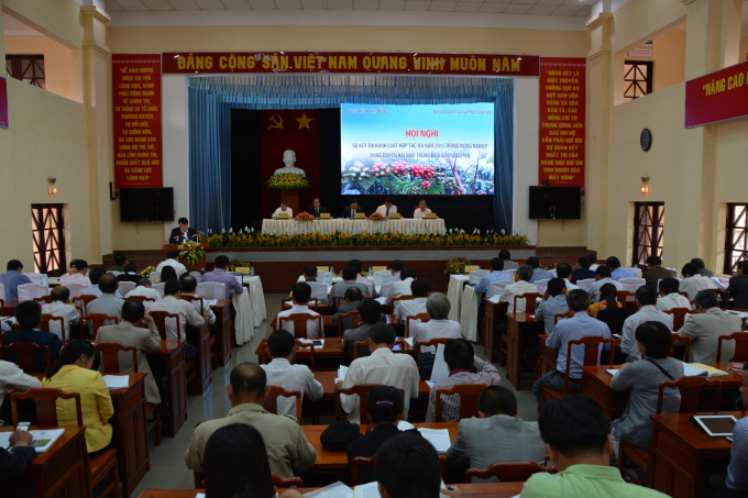 Quang cảnh buổi hội nghị.