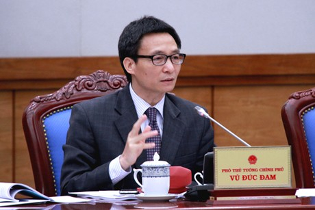 Ph&oacute; thủ tướng Ch&iacute;nh phủ Vũ Đức Đam.