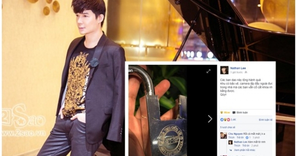 Nathan Lee bị trộm bẻ khóa nhà khi đi diễn từ thiện ủng hộ trẻ em bị nhiễm HIV