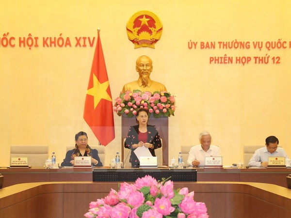 Khai mạc Phi&ecirc;n họp thứ 12 của Ủy ban Thường vụ Quốc hội kh&oacute;a XIV