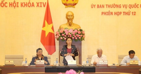 Khai mạc Phiên họp thứ 12 của Ủy ban Thường vụ Quốc hội khóa XIV