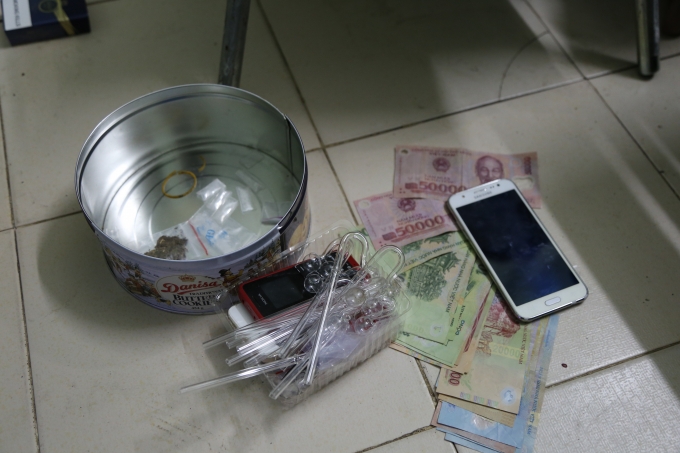 Tang vật vụ việc.