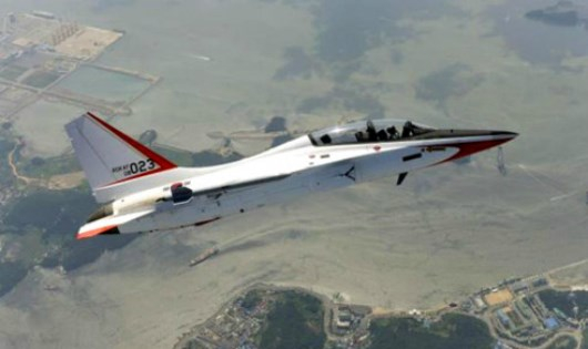 M&aacute;y bay huấn luyện T50. (Ảnh: Korean Aerospace Industries/VOV)