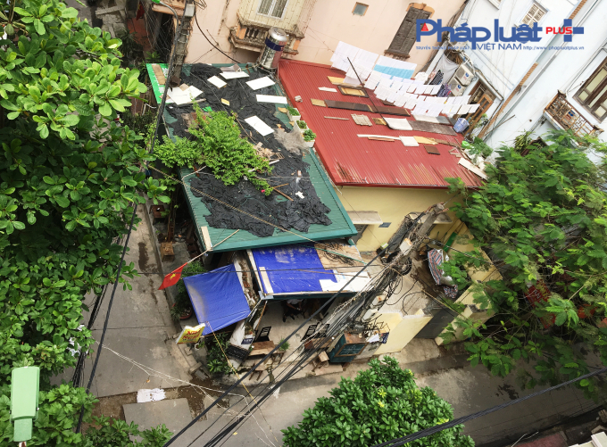 C&ocirc;ng tr&igrave;nh lấn chiếm Trạm biến &aacute;p Hồ C&aacute; 1.