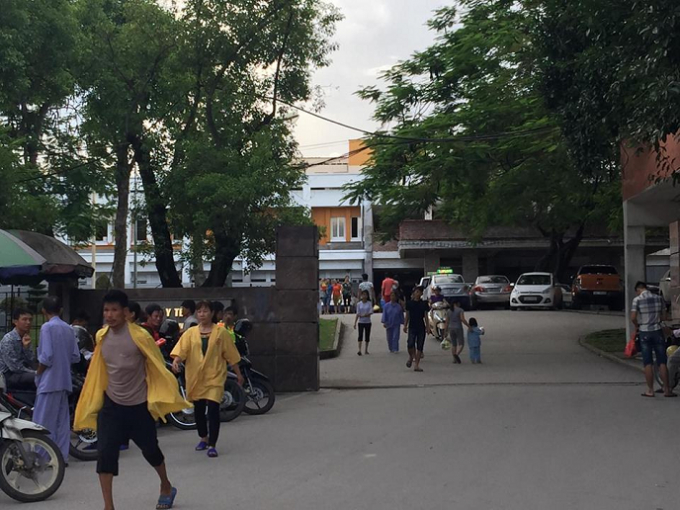 Bệnh viện Việt Nam - Thụy Điển U&ocirc;ng B&iacute;, nơi xảy ra vụ việc.