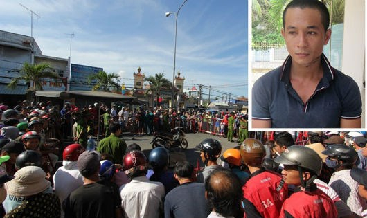 Hiện trường vụ &aacute;n mạng.