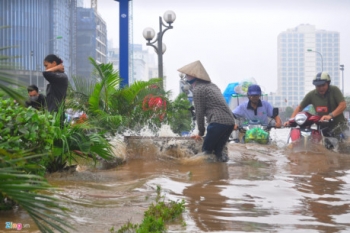 Chung cư Hà Nội nào nguy cơ ngập mùa mưa bão năm nay?