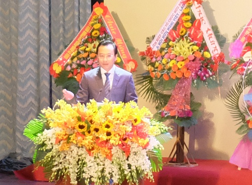 B&iacute; thư Th&agrave;nh ủy Đ&agrave; Nẵng Nguyễn Xu&acirc;n Anh ph&aacute;t biểu. Ảnh: danang.gov.vn