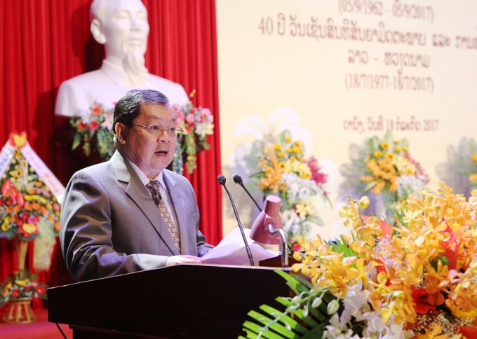 &Ocirc;ng Khamsene Phommaseng -&nbsp;Tổng L&atilde;nh sự L&agrave;o tại Đ&agrave; Nẵng.&nbsp;