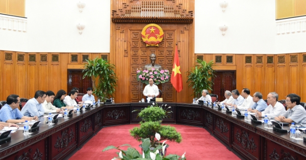 Thủ tướng Nguyễn Xuân Phúc làm việc với Hội Cựu giáo chức Việt Nam