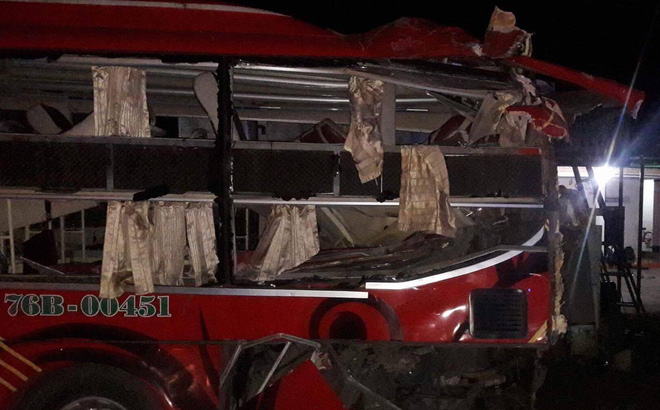 Hiện trường vụ tai nạn giao th&ocirc;ng