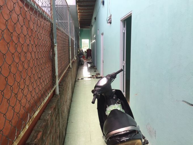 Khu vực ph&ograve;ng trọ xảy ra sự việc đau l&ograve;ng.