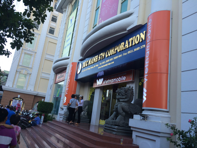 Trụ sở li&ecirc;n doanh DMC-579 tại t&ograve;a nh&agrave; Vĩnh Trung Plaza, TP Đ&agrave; Nẵng.