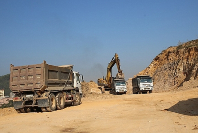 Một g&oacute;c&nbsp;c&ocirc;ng trường dự &aacute;n Khu biệt thự v&agrave; kh&aacute;ch sạn vườn Phượng Ho&agrave;ng.