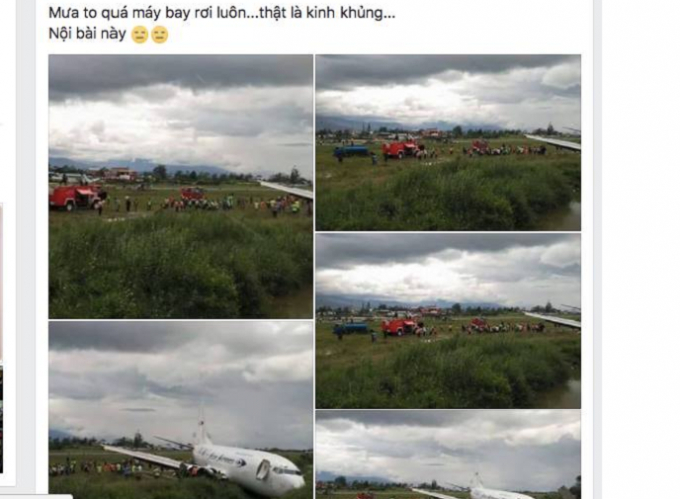 H&igrave;nh ảnh được chia sẻ tr&ecirc;n mạng x&atilde; hội g&acirc;y hoang mang dư luận.