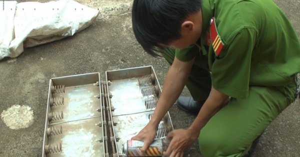 Lâm Đồng: Bắt quả tang đối tượng vận chuyển trái phép số lượng lớn bình gas không rõ nguồn gốc