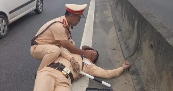 Hà Tĩnh: Khởi tố hành vi giết người đối với tài xế container hất văng thượng úy CSGT