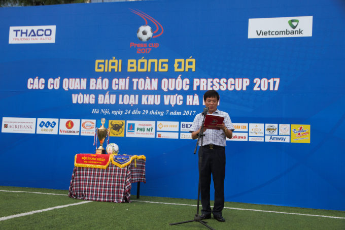 &Ocirc;ng Hồ Minh Chiến - Tổng Bi&ecirc;n tập B&aacute;o Gia đ&igrave;nh Việt Nam, trưởng Ban Tổ.