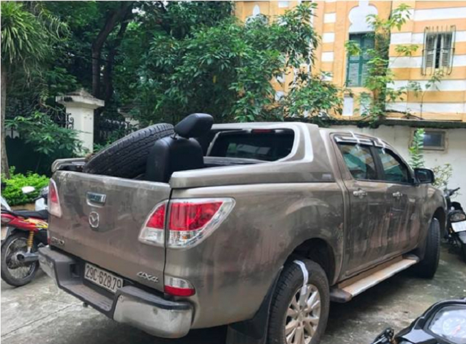 Phương tiện đối tượng Hiệp d&ugrave;ng để chuy&ecirc;n chở ma t&uacute;y.