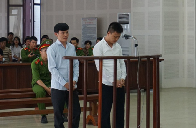 Hai bị c&aacute;o trước nhận mức &aacute;n 17 năm t&ugrave; với tội danh Giết người.